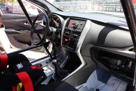 The mechanical bits were modified by TRD while the interior was gutted to reduce weight.