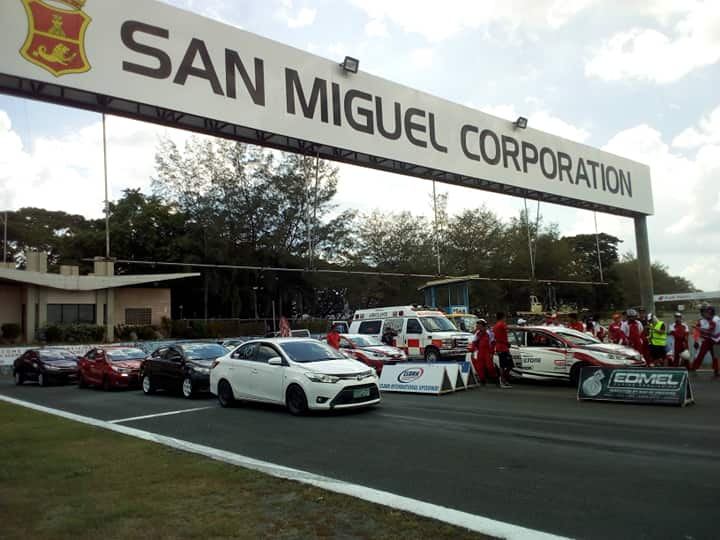 Activities at staging area of the Vios Autocross Challenge was hectic at best.