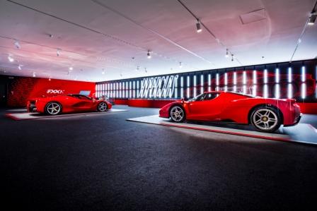 … the 2002 Ferrari Enzo (F140) and the 2016 LaFerrari (F150)…