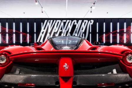 There was also an exhibit of Ferrari Hyper Cars that include…