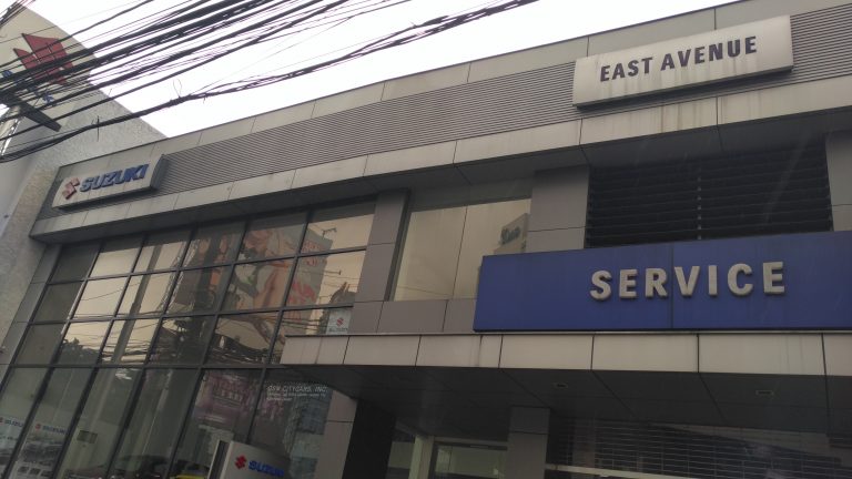 So, we took it to Suzuki Auto East Avenue in Quezon City…