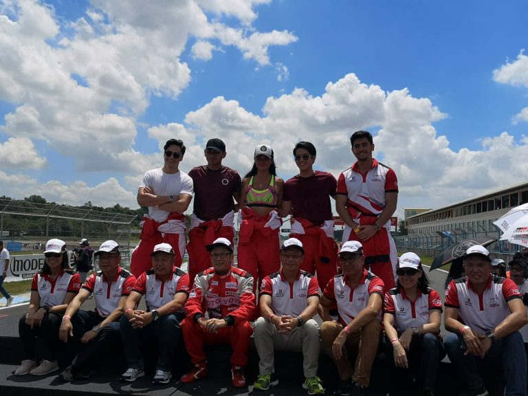 … and with the Influencers class autocross racers.