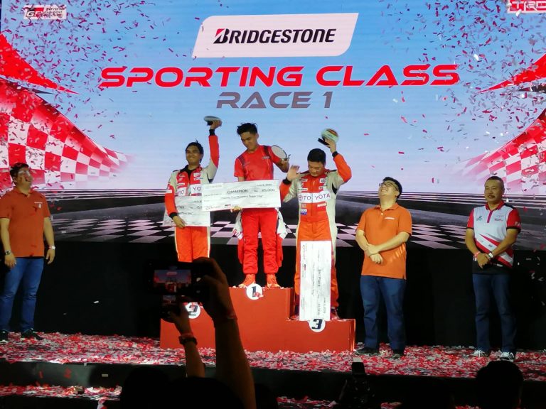 John Dizon ruled Race 1 of the Sporting class…