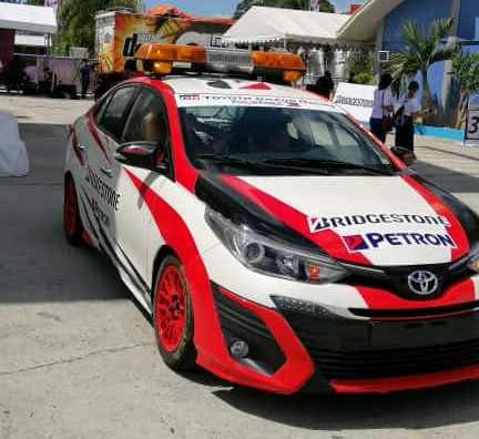 The Toyota Vios Pace Car made sure everything was, well… up to pace.