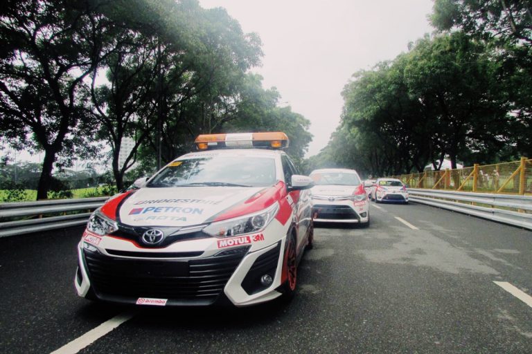 The all-new Toyota Vios was the Pace Car during the 2018 Vios Cup series.