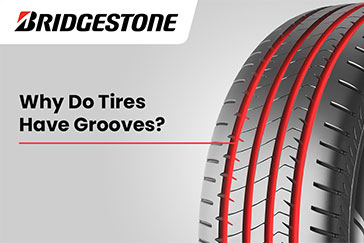 Why do Bridgestone tires have grooves?