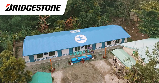 Talogtog Elementary School expressed its gratitude to Bridgestone Philippines with its Classroom Donation Project