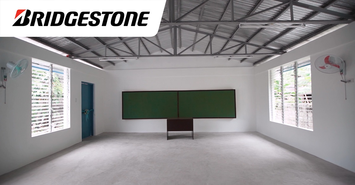 Bridgestone Classroom in Talogtog Elementary School